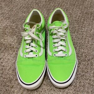 Women’s Neon Green Vans